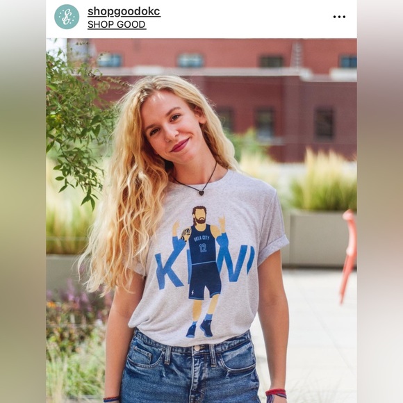 shop good Other - OKC Thunder Steven Adams Tee • Shop Good Brand